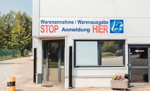 Kleineberg - Warenannahme / Warenausgabe
